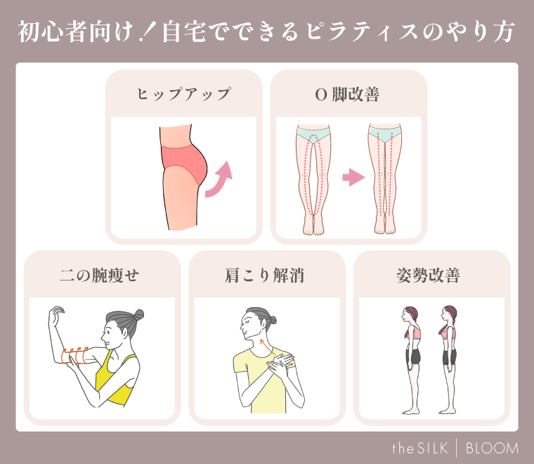 初心者向け!自宅でできるピラティスのやり方