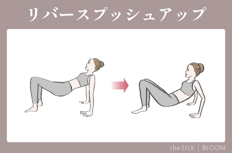 リバースプッシュアップ