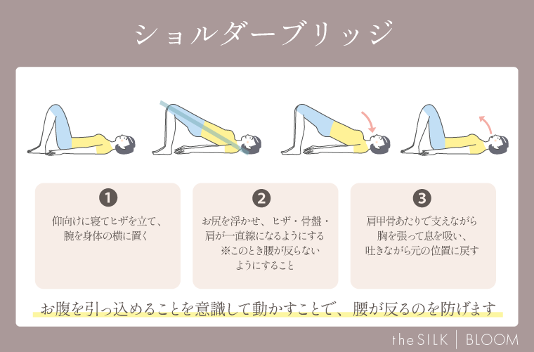 ショルダーブリッジの画像