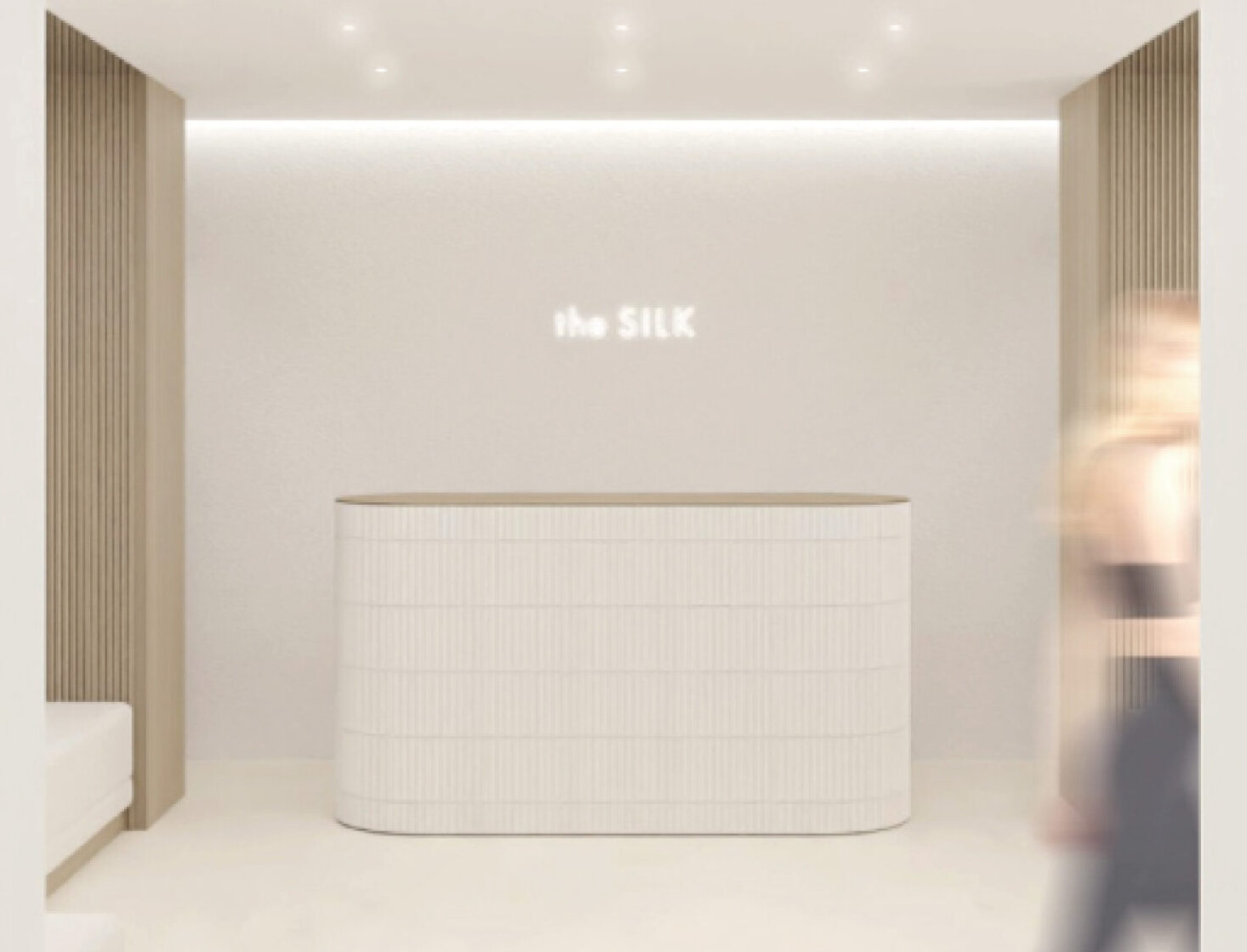 the SILK上野の受付の画像