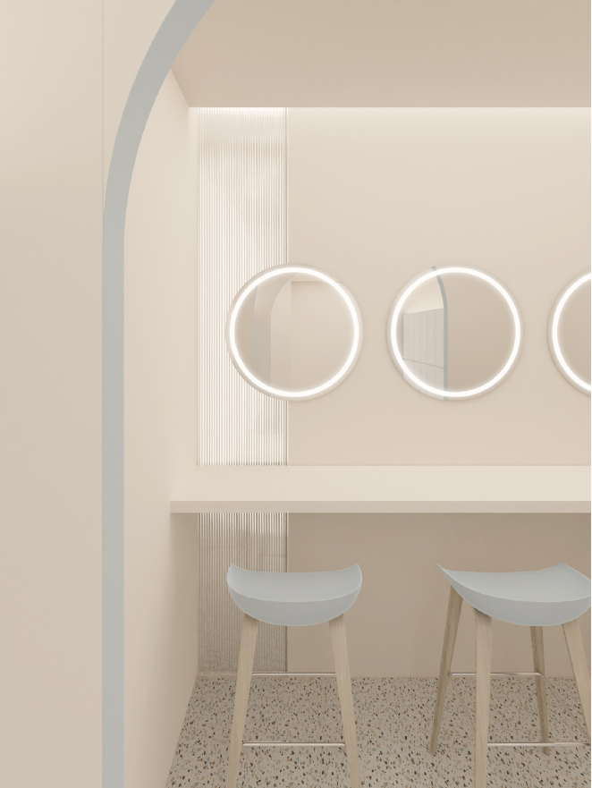 the SILK松戸店のパウダールームの画像