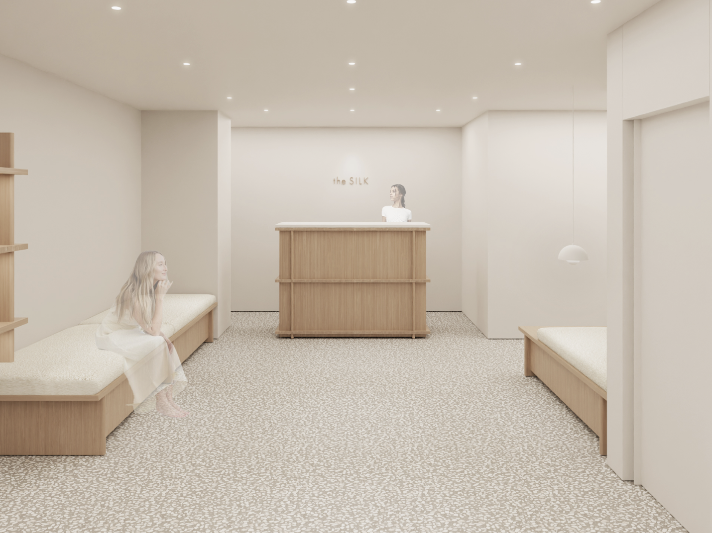 the SILK 所沢店 レセプション