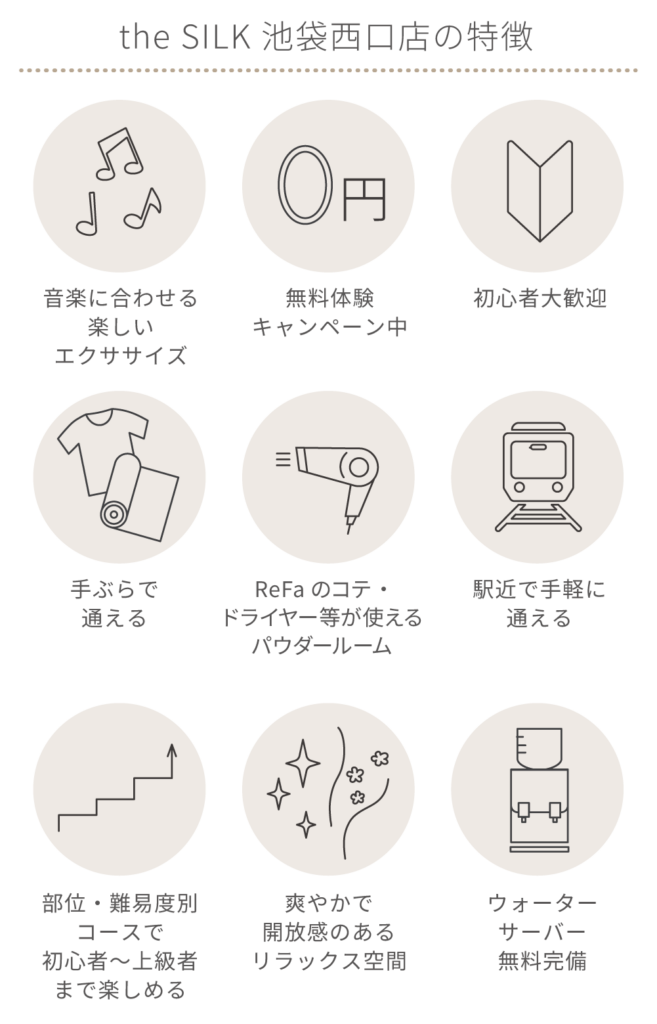 池袋西口店の特徴