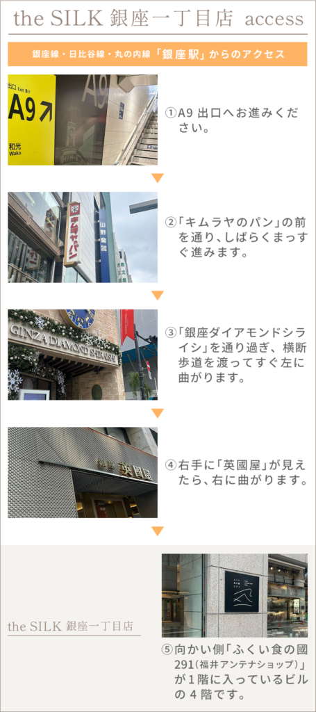 銀座一丁目店アクセス①